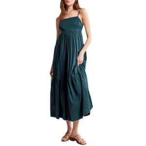 Abercrombie & Fitch Strapless Dark Teal Dress